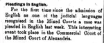 English in the Courts