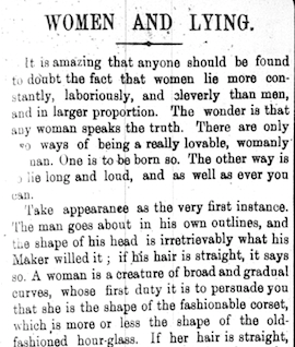 Women Are Always Lying? | Digital Egyptian Gazette